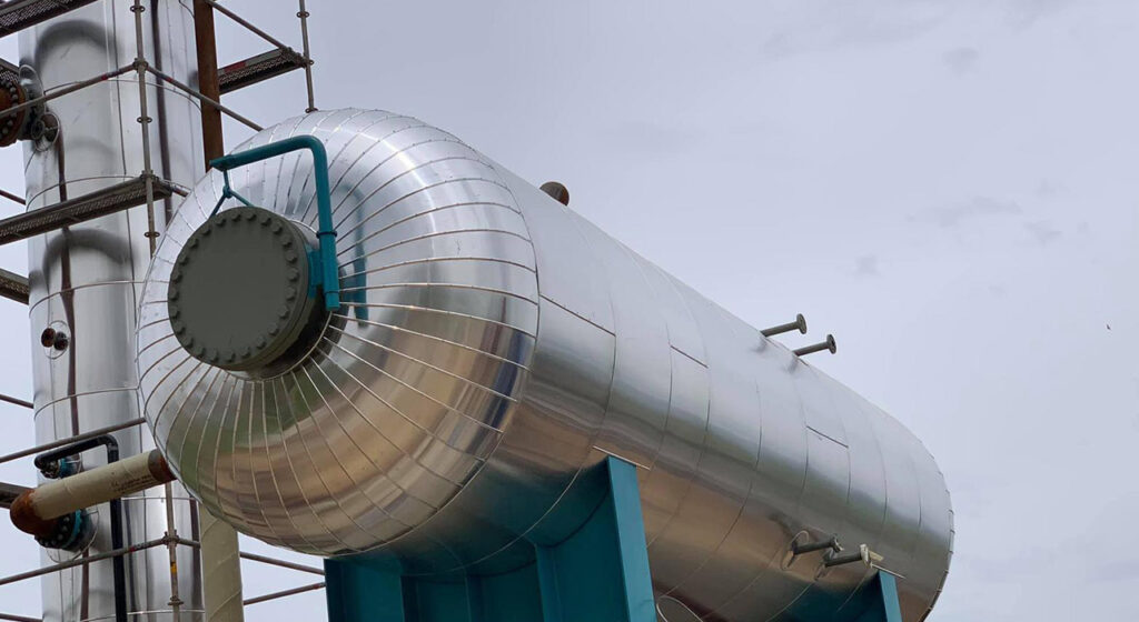 tank izolasyonu sac kaplama